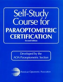 Paperback Self-Study Course for Paraoptometric Certification Book