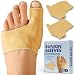 Dr. Frederick's Original Bunion Sleeves - 2 Pieces - Bootie Bunion Cushions - Gel Pad Bunion Relief Splint for Women & Men - Small - W5-6.5 | M4.5-6