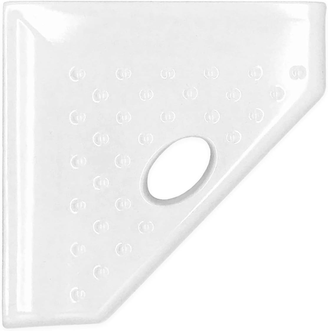 Questech Decor Shower Footrest, Wall Mounted Retrofit Corner Shower Shaving Shelf for Tiled