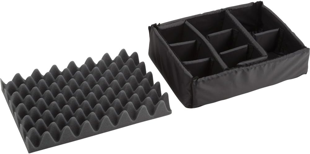 Pelican 1500 Padded Divider Set One Size Grey