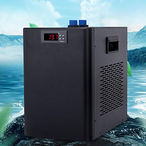 Water Chiller Cooling System, 160L 110V Aquarium Chiller Air-Cooled Fish Tank Water Cooling System Suitable For Home, Fish Market, Coral Shrimp Farming #TOP7