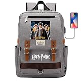 Práctico: Mochila de moda de Harry Potter. Esta mochila es ideal para el uso diario, como la escuela, el trabajo, los viajes, el senderismo, el montañismo y el camping. Se adapta tanto a hombres como a mujeres.