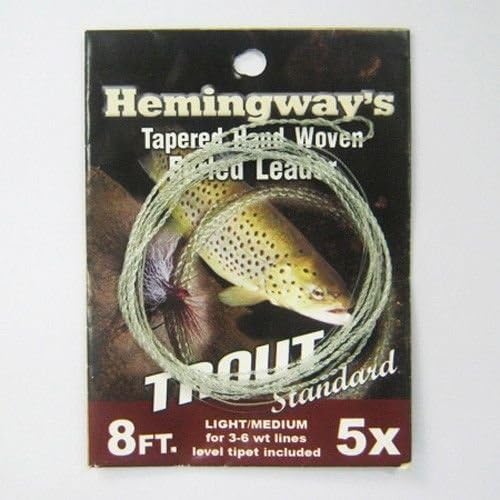 Aventik Hemingway's Tapered Hand Woven Furled LeaderTrout Fishing