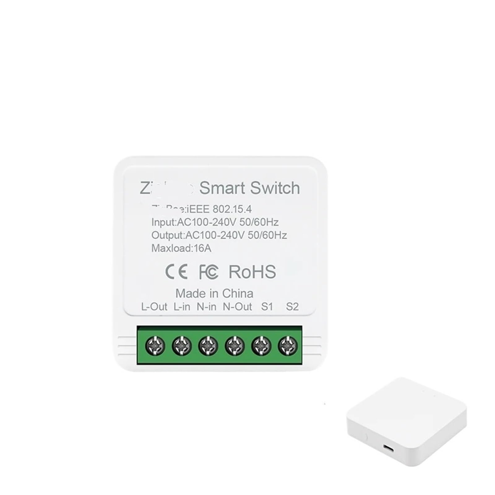Module de disjoncteur intelligent 16A commutateur à distance Controller-T-Z-H