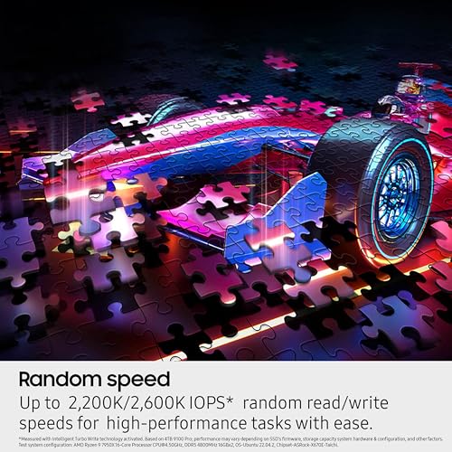 Image of Samsung SSD 9100 PRO 8TB, PCIe 5.0x4 M.2 2280, Seq. Read Speeds Up to 14,800MB /s, Best for AI Computing, Gaming, and Heavy Duty Workstations (MZ VAP8T0B /AM)