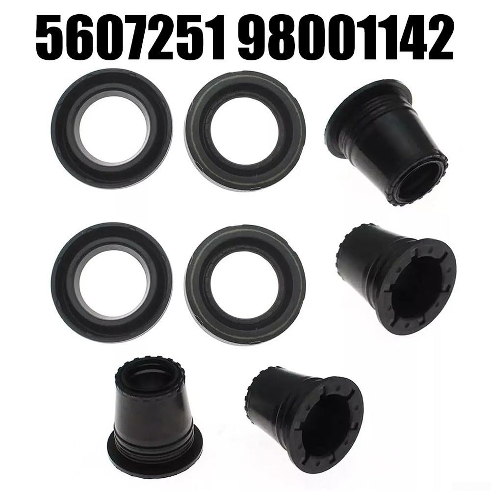 Kit di riparazione coprivalvole, 8 pezzi, per Opel, per Opel Astra H J Corsa D, per MERIVA Zafira B, sostituisce 5607251 98001142 55573764 98014752, set di guarnizioni in ABS nero