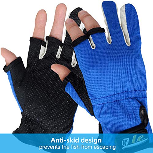 Kit de alicate de pesca, Romacci Alicate de pesca Luvas de fixação de lábios de peixe Alicate de pes