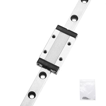 650mm MGN9 Linear Sliding Rail Guide with a MGN9H Carriage Block for CNC Machine and 3D Printer MGN9, 650mm