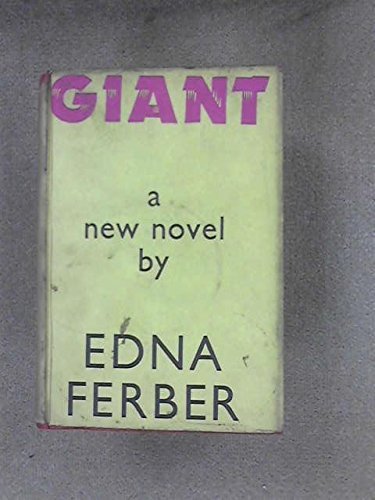 Giant by Edna Ferber (1952-06-01) B01K13BXGA Book Cover