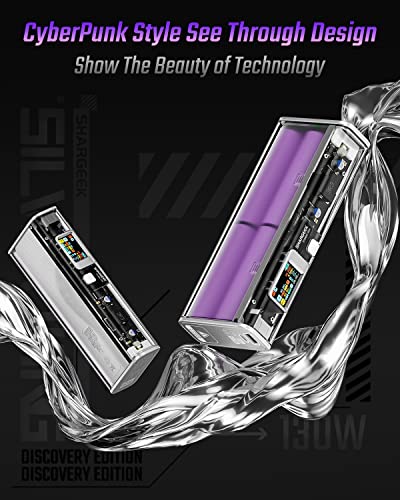 Shargeek Storm2 25600Mah 100W Power Bank & Shargeek Storm2 Slim 20000Mah 130W Power Bank #TOP4