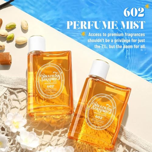 Vanilla Gourmet Tune Fragrance Irresistible Brazilian Perfume, Vanilla Perfume, Perfume 602# (Irresistible Sunshine), Perfume Spray For Women'S Hair And Body, Eau de Toilette Day or Night Spray. M - Image 3