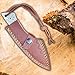 HAWK KNIVES Handmade Damascus Steel Kiridashi Knife - 2.5 inch Forged Woodworking, Marking, Wood Carving Tool Professional Kiridashi with Leather Sheath