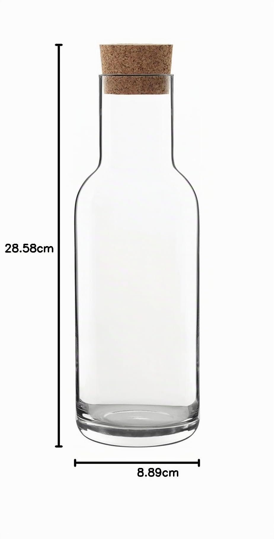Bruno Evrard Carafe à Eau avec Bouchon en liège 1,2L - Sublime