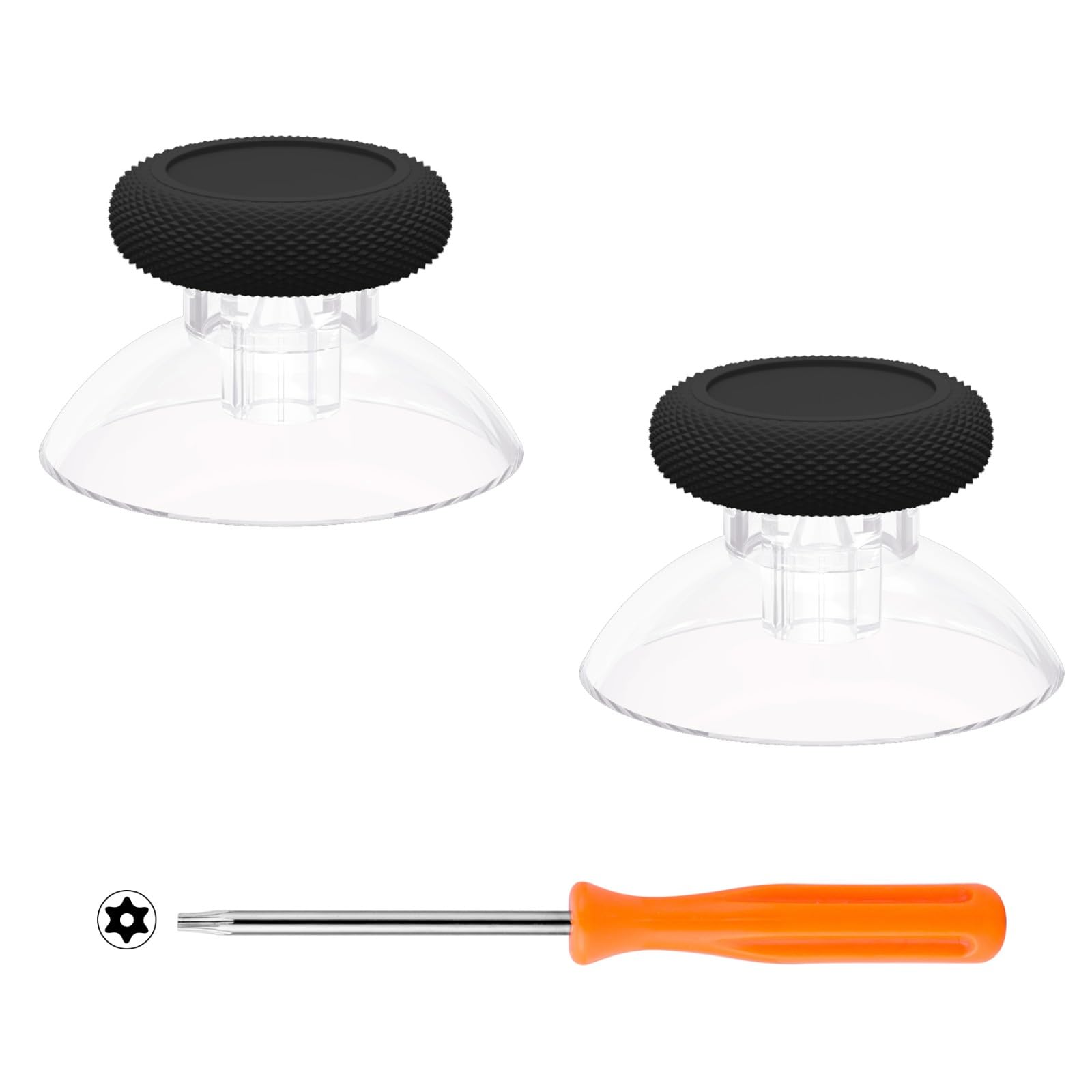 eXtremeRate Joysticks para Xbox Series S X Control Palancas Analogicos Joystick Reemplazable para Xbox One Repuesto para Pulgar Thumbsticks para Xbox One S/X/Estandard/Elite(Negro & Verde) — view 11