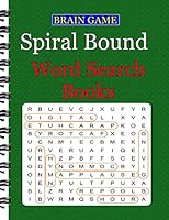 Spiral Bound Word Search Books : Large-Print Puzzles 1729240453 Book Cover