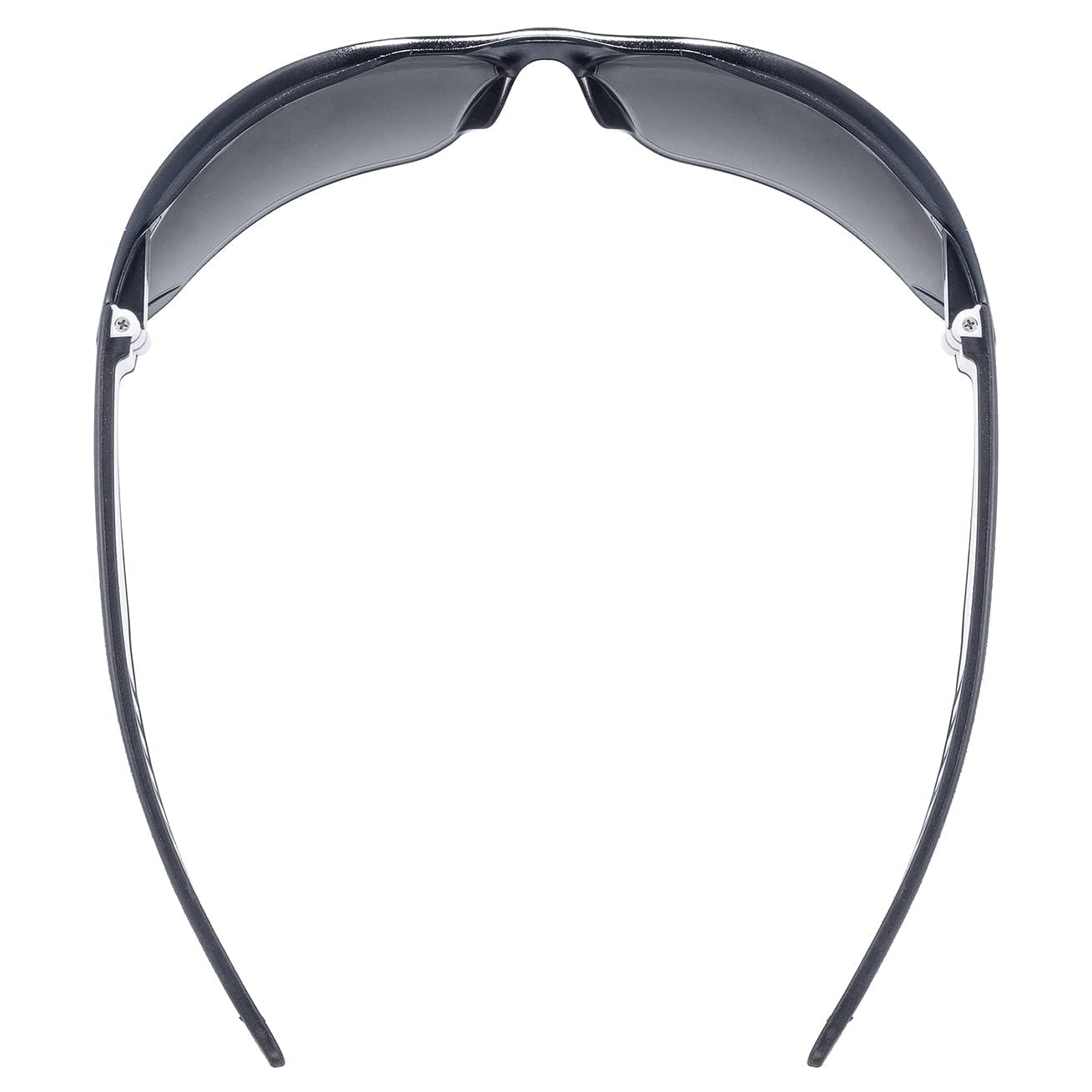 Uvex Unisex uvex sportstyle 204 sports glasses (pack of 1) One Size Black White/Silver