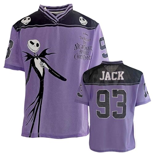 T-shirt Nightmare Before Christmas homme femme vêtement manches courtes Jack