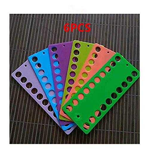 Lilith li Embroidery Floss Organizer Cross Stitch Tool Embroidery Finishing Board (6PCS)