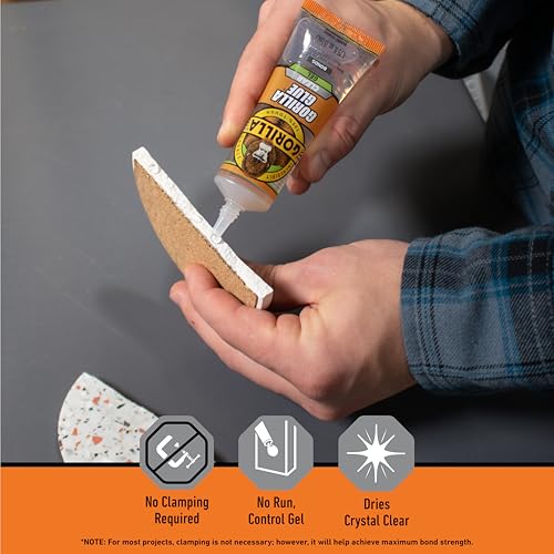Gorilla Glue Clear Gel, 1.75fl.oz. Tube, (Pack of 1) - image 2
