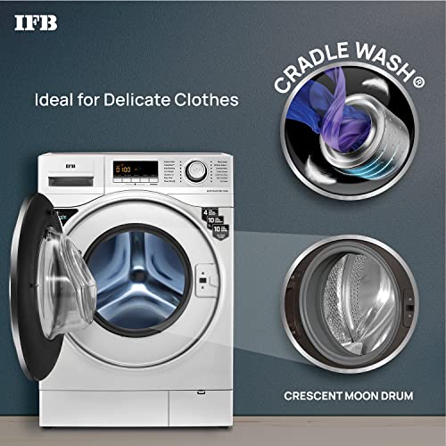 Image of IFB 7.5 Kg 5 Star Fully-Automatic Front Loading Washing Machine (Elite Plus SXR, Silver, Cradle wash, 3D Wash technology)