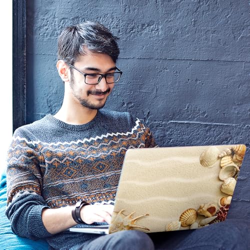 Image of Galaxsia Pattern D63 Top+Wrist Pad Vinyl Laptop Skin /Sticker /Cover Upto 15.6 Inches Laptops Laminated-Removable-HD Quality Compatible for Hp-Dell-Sony-Lenovo-Asus etc.(15x10 Inches)