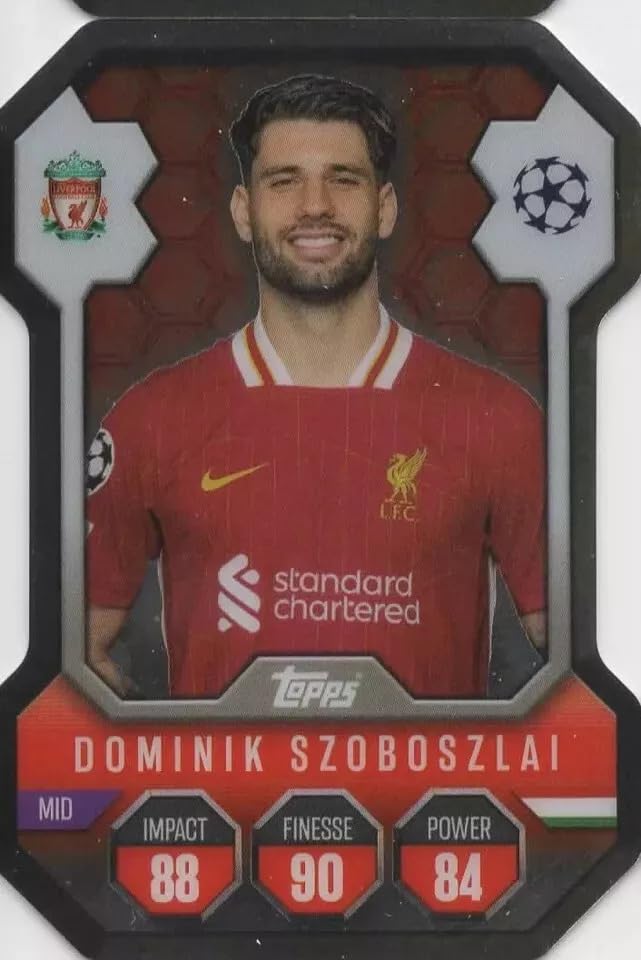 2025-26シーズン リバプールFC 背番号8番 ドミニク・ソボスライ 2025-26シーズン リバプールFC 背番号8番 ドミニク・ソボスライ