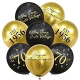 2 euro 70 ans 18 appel juin 2010 valeur 【Design Raffiné】：Ces ballons pour un 70e anniversaire arborent un coloris noir et or classique, imprimé de vœux d'anniversaire en français et de motifs délicats. Leur design simple et élégant s'adapte à tous les styles.