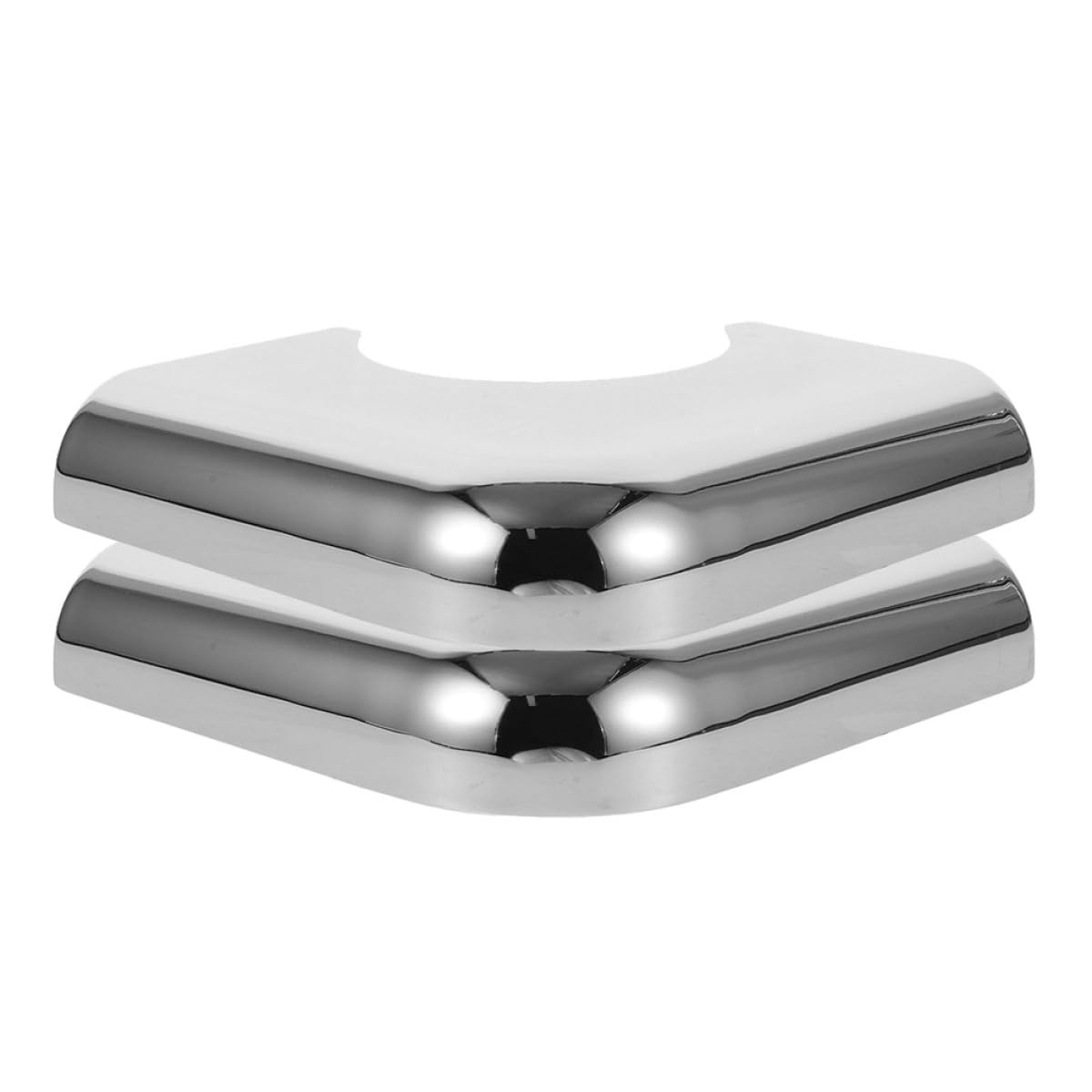 Protectores de Esquinas Instalación Fácil 2 y Protección de Esquina para Mesa de Billar de Hierro Plata para Clubs y Entretenimiento en Casa