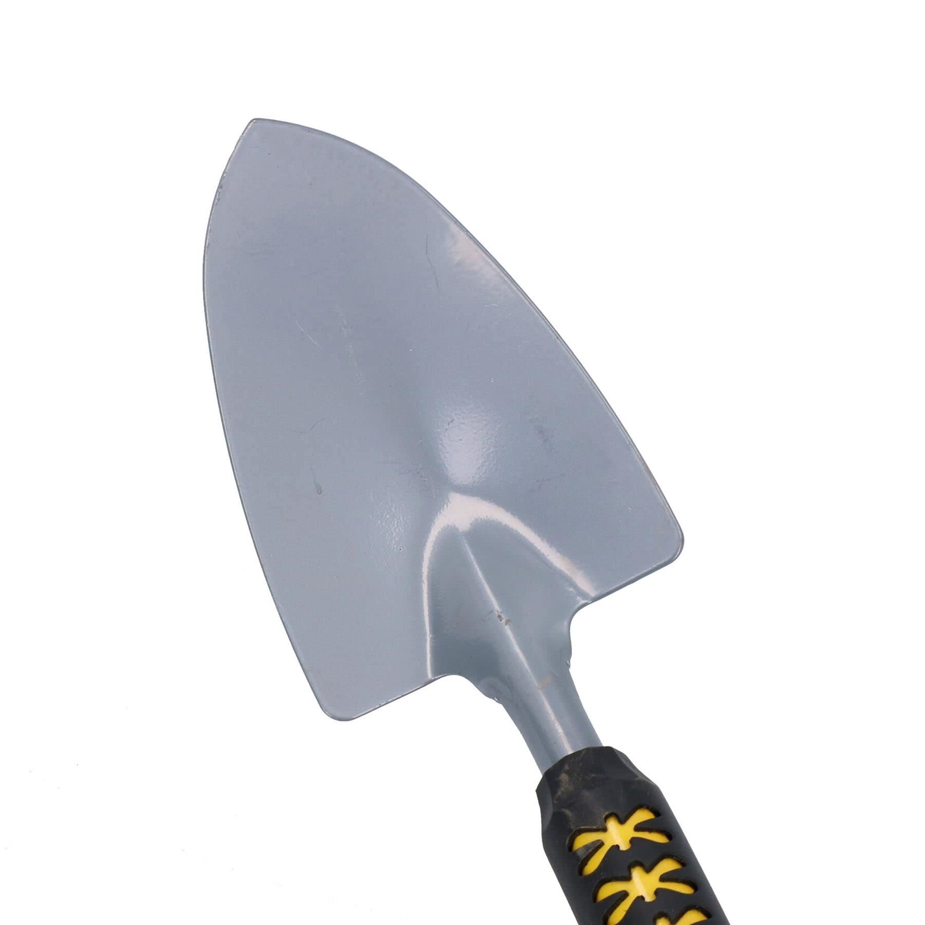 5 szt. Grabie ogrodowe, widelec, chwastownik, łopata i motyka z teleskopowymi uchwytami 63,5 cm - 94 cm