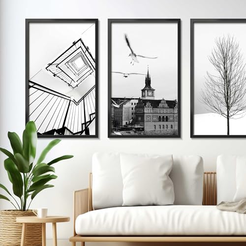 LaVie Home 18x26 Picture Frame for Wall Display, 18x26 Black Picture Frame with HD Plexiglas, 18 x 26 Poster Frame 1 Pack, Display Frame for Vertical or Horizontal, Classic Collection