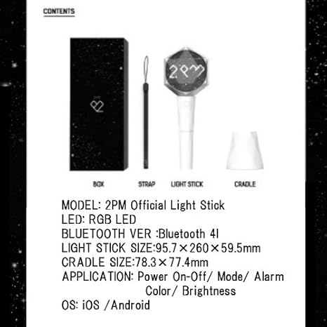 Amazon 2pm Official Light Stick Jyp 公式グッズ アイドル 芸能人グッズ 通販