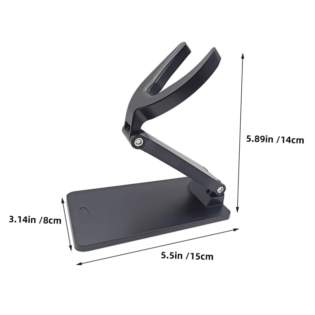 HOODANCOS Adjustable Barcode Scanner Stand Multi Angle Foldable Holder for Desk Stable Base for Retail Supermarket Use Compatible with Various Reliable