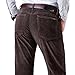 Produktbild Enrico Cordhose, Herren-Cordhose, Herren-Cordhose Mit Geradem Bein, Freizeithose Mit Geradem Bein Und Flacher Vorderseite, Klassisch Lässig Und Schick Für Herbst Und Winter (Kaffee,34)