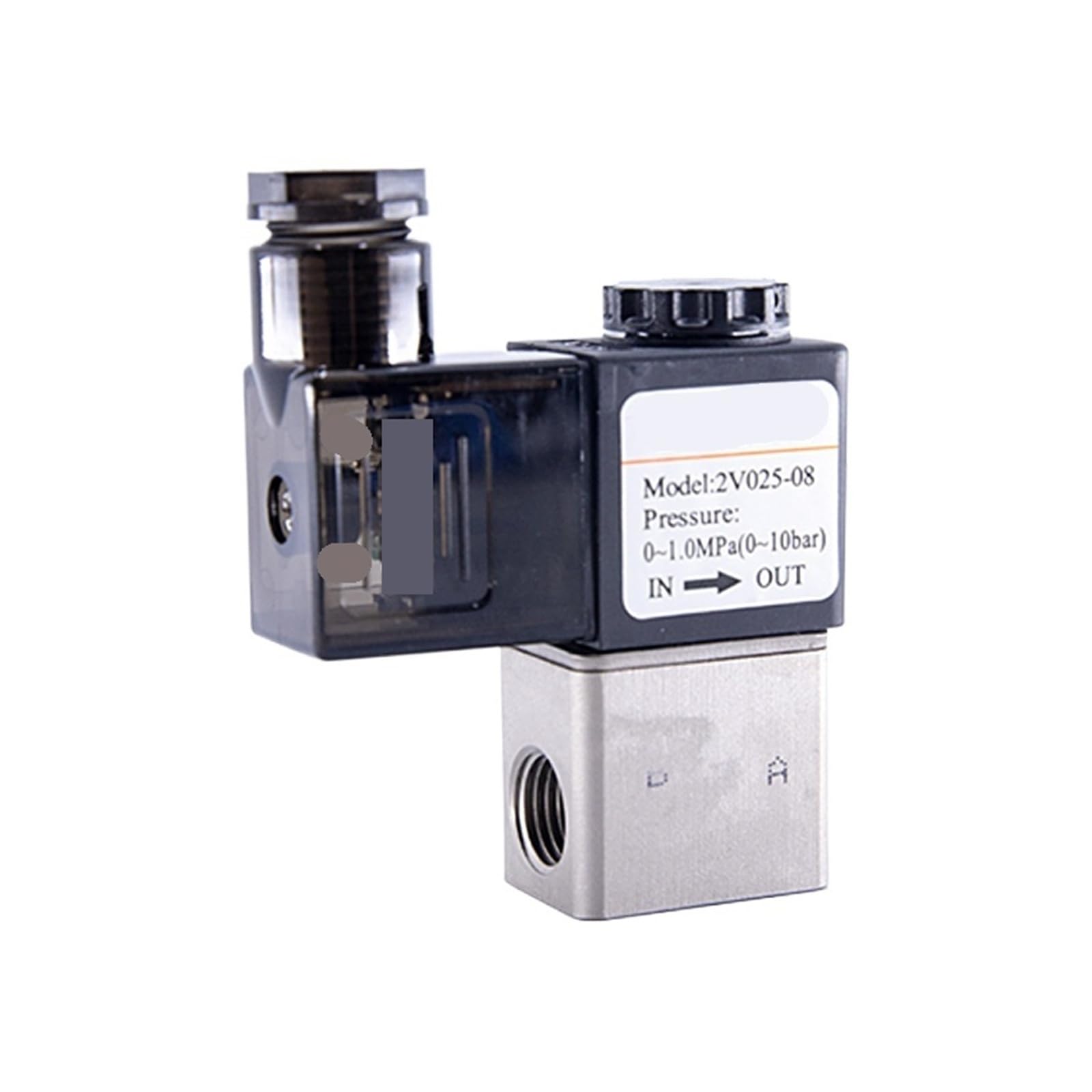 Vanne de régulation de fluide 2V02506BI deux voies pour système hydraulique