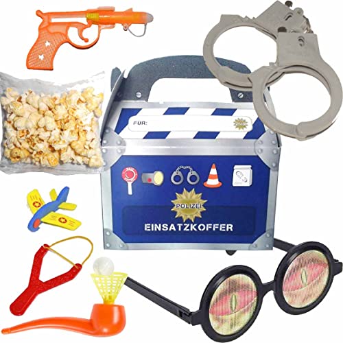Firlefantastisch Der Partyshop Gefüllte Wundertütenbox Polizei // Mitgebsel Polizeiparty // Wundertüte Jungen // Kindergeburtstag Polizei Cover