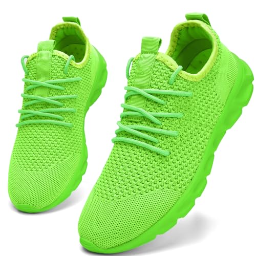 Oltyutc Tennis Running Shoes Women Slip On Gym Shoes Breathable Workout Sneakers Fashion Walking...