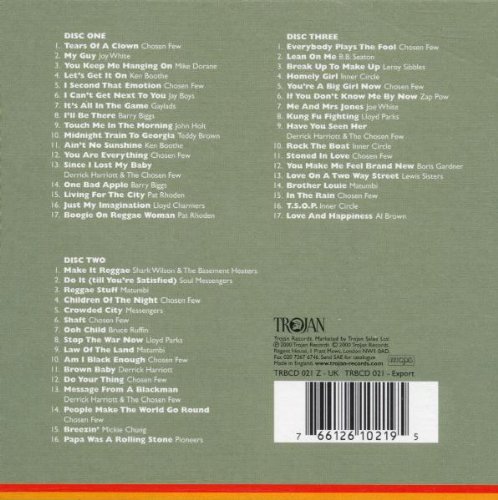 Coffret Trojan Soulful Reggae