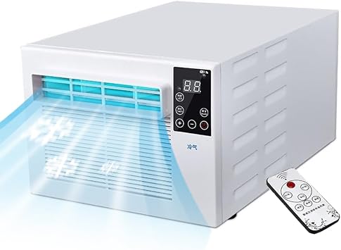 Portable Move Air Conditioner, Fast Cooling Personal Air Cooler Dehumidifier, for Bedroom, Kitchen, Rental House, Dormitory