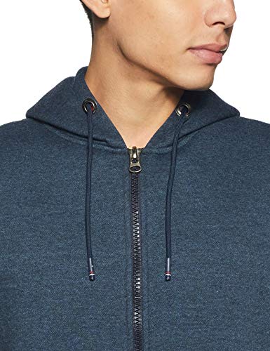 Image of Qube By Fort Collins Men Cotton Hooded Sweatshirt