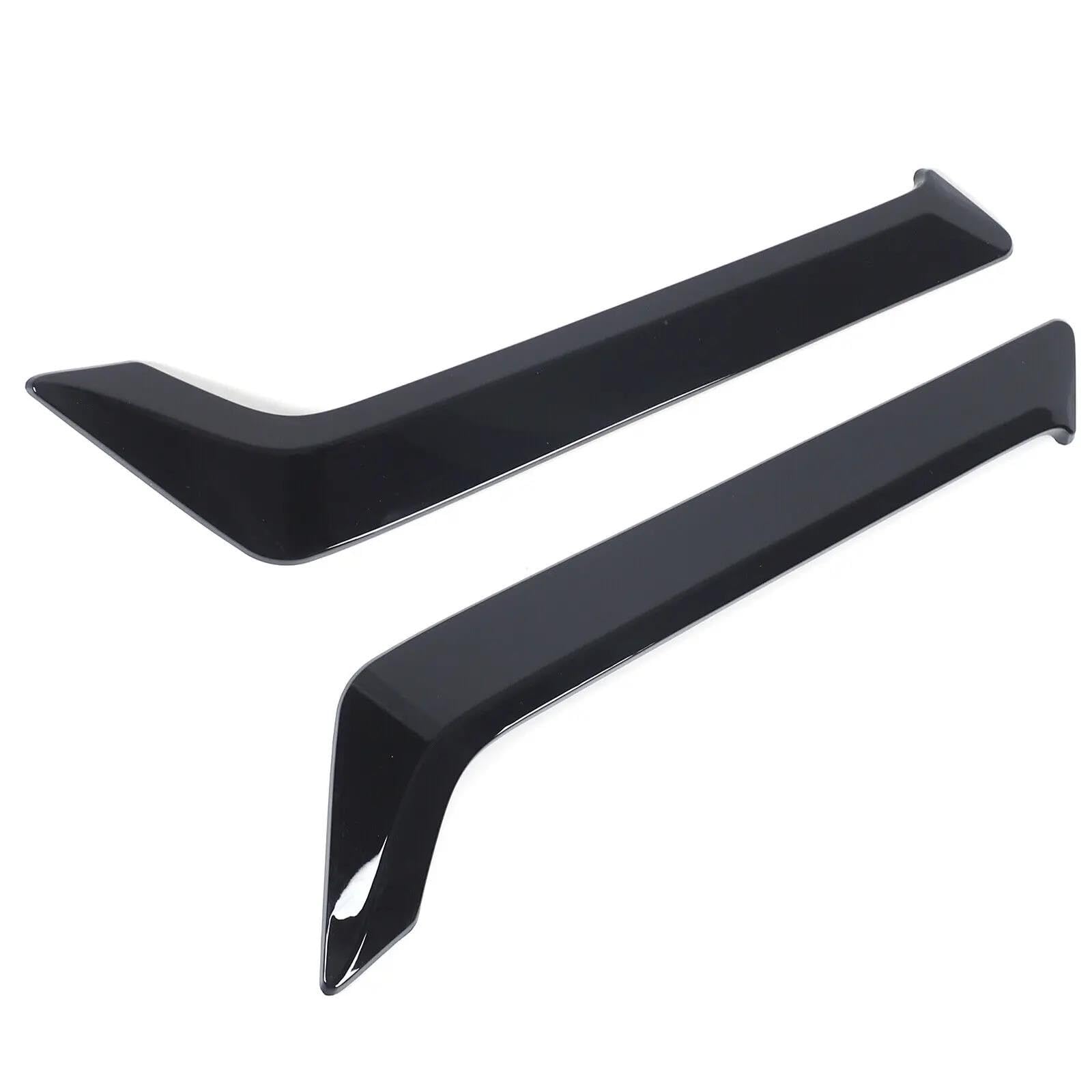 Car Side Fender Trim Modified Air Fender Spoiler Wing Cover For Infiniti Q60 2016-2024(ABS Glossy Black)