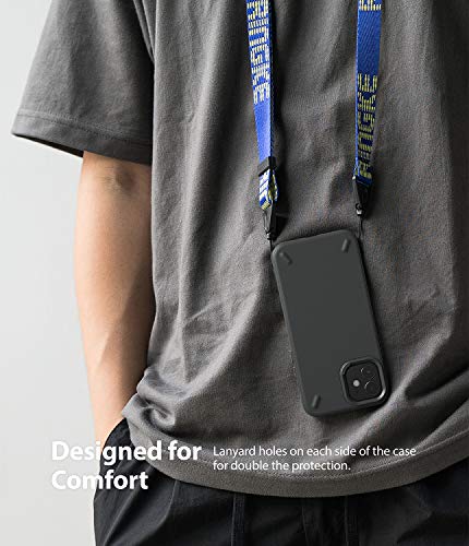 Image of Ringke Onyx for iPhone 12 mini Case Back Cover, [Extreme Tough] Rugged Flexible Protection Durable Anti-Slip TPU Heavy Impact Shock Absorbent for iPhone 12 mini Back Cover Case - Dark Gray