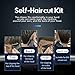 Sceafunny Shortcut Self-Haircut Kit for Men, Head Shavers, Quickcut Hair Clippers, Cordless Electric Trimmer, Buzz Cut Razor, Home Hair Cutting Machine