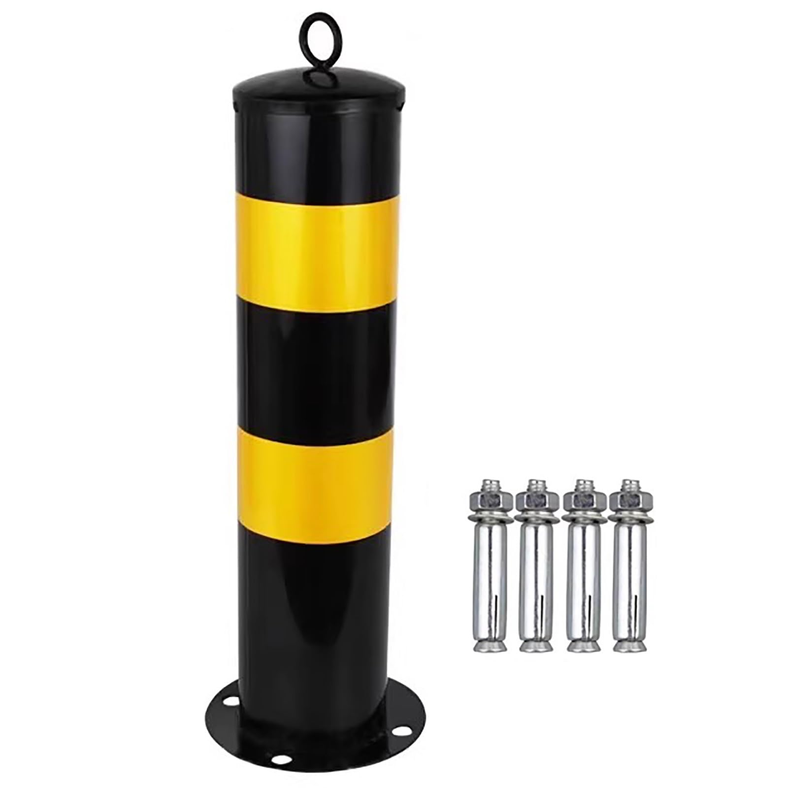 SaryEdge Parking Barrier Bollard Post - Fixed Design for Lane Safety in Hotels, Supermarkets, and Sidewalks,1pcs,1pcs