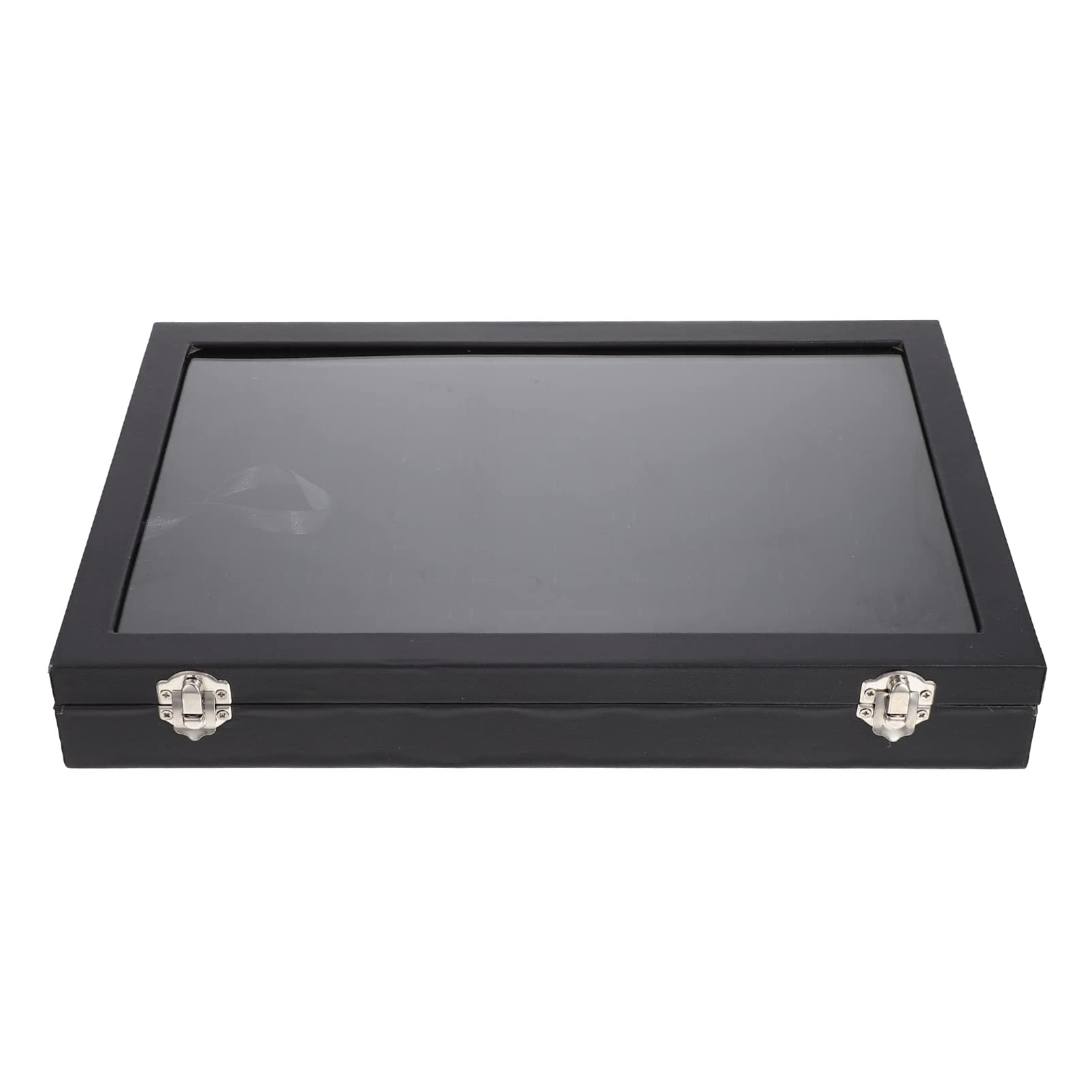 Boîte de présentation 100 emplacements pour bagues Plateau de rangement avec couvercle transparent Boîte de présentation pour bagues Boîte de rangement pour bijoux Boîte de présentation pour bijoux