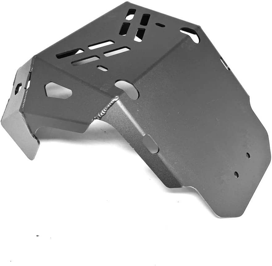 CRF450L Skid Plate Compatible with CRF450L CRF450RL CRF450X 2019-2022, Aluminum Front Skidplate Engine Mud Guard Cover (Black)