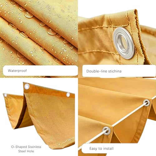 Voile d'ombrage pour gazebo et repas de jardin à l'abri du soleil - 6