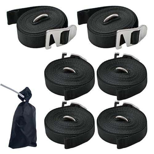 Correas tensoras para autocaravana que evitan que el toldo para el sol se vuele con el viento