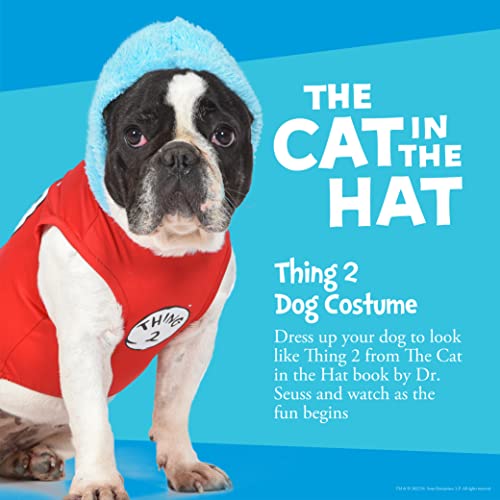 Disfraz Thing 2 para perro talla Small miniatura 2
