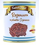 Regenwurm in pikanter Sojasauce aus der Dose Scherzarktikel, Lustige Geschenkidee, Party-Brüller, Spaßgeschenk, Nikolausgeschenk, Geburtstagsgeschenk