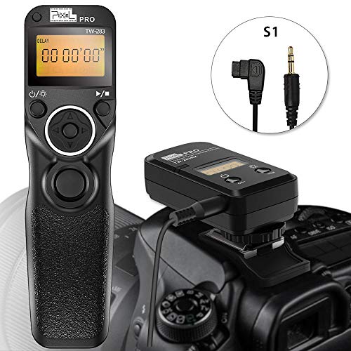 Remote Shutter Release for Sony,PIXEL TW-283 S1 Wireless Remote Release Cable Timer Remote